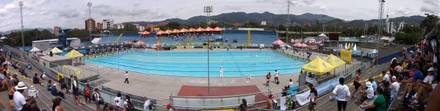Complejo Acuático Atanasio Girardot. Medellin-COL