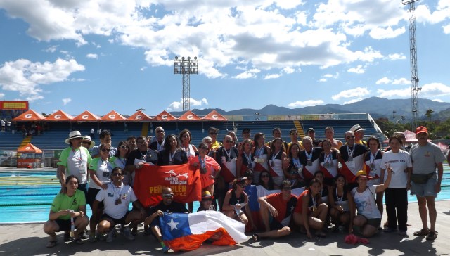 La Natación Master Chilena representada en el VI Panamericano de Medellin-COL